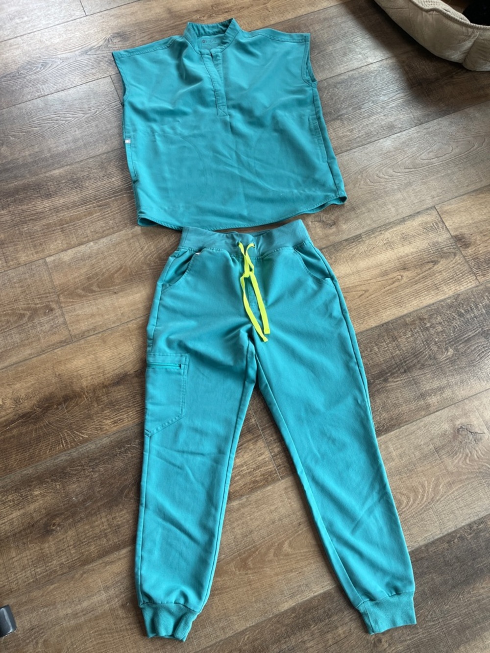Figs Teal Medical Scrub set
